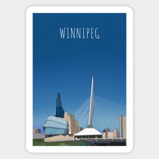 Winnipeg Manitoba Canada Sticker